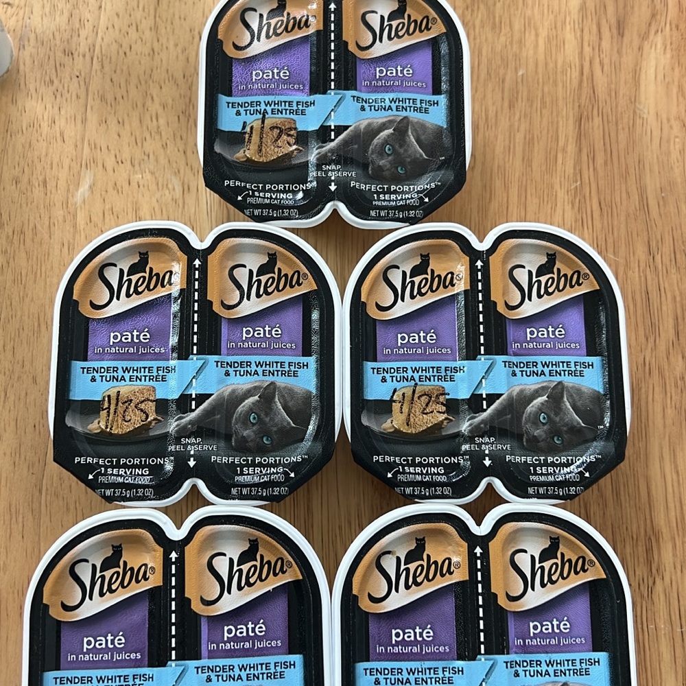 Sheba Paté Tender White Fish & Tuna Entrée